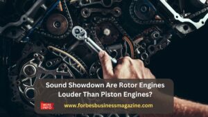 are rotor engines louder than piston engines