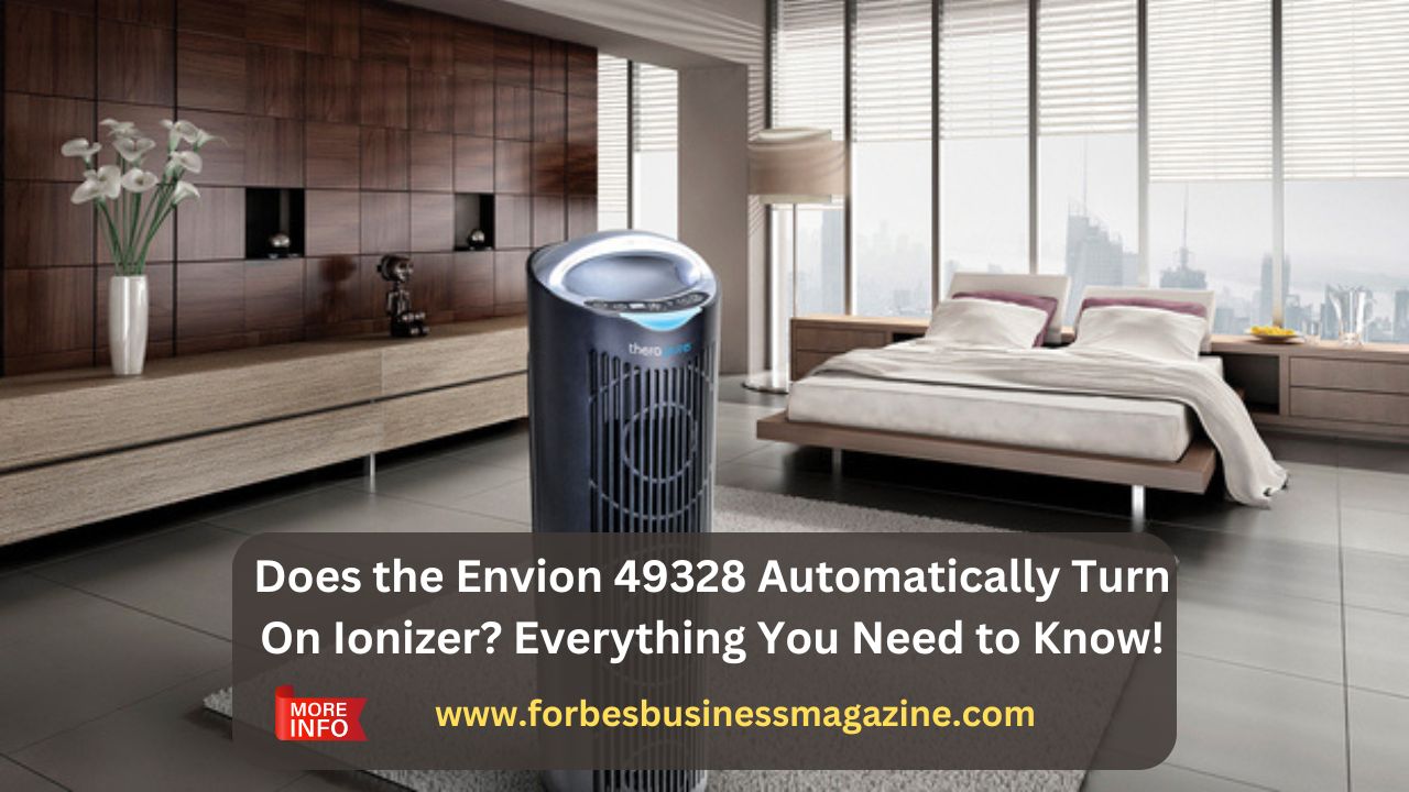 does the envion 49328 automatically turn on ionizer